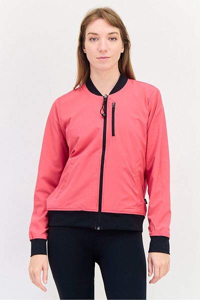 SKECHERS Women Sportswear Fit Reversible Full Zip Training Sweatshirt, Black