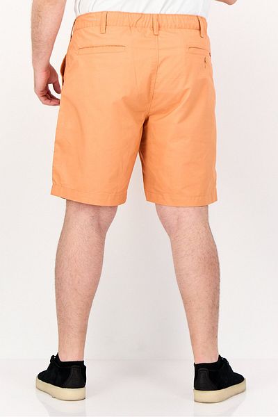 Levi's Men Solid Basic Shorts, Dark Peach