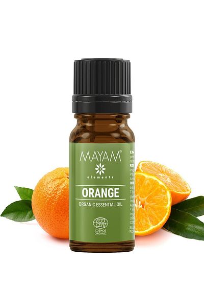 FARMANAT Ulei esetial de Portocala dulce Bio. Ecocert / Cosmos - 10 ml