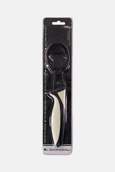 Daikoku 1 Piece Ice-Cream Spoon, Black