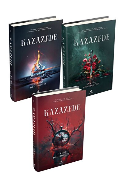 Pukka yayınları KAZAZEDE 1-2-3 CİLTLİ SET—ŞEVVAL DEMİRDÖĞER