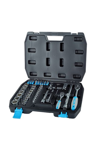 MEGA Tubular Kit 1/2",1/4" 4-27Mm - 72P.