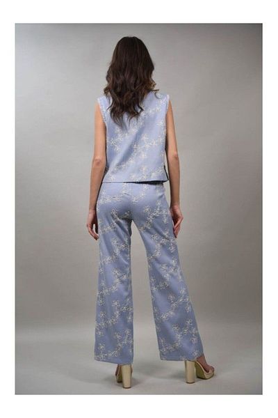 Caspiche CAPRI FORMAL STYLE TROUSERS M Baby Blue