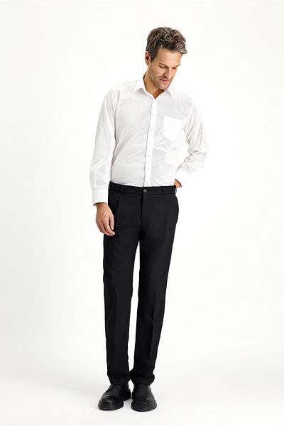 Kiğılı Long Sleeve Classic Print Non Iron Cotton Shirt