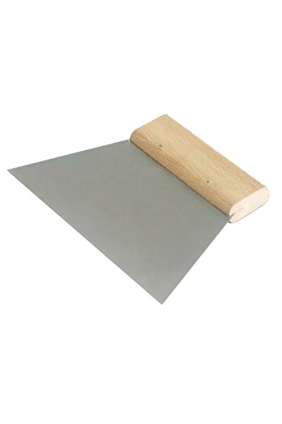 Polonia Spatula Inox Cu Maner Lemn 180Mm