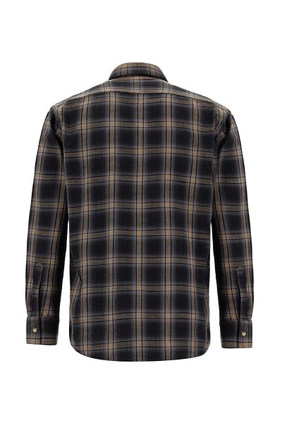 Abdullah Kiğılı Long Sleeve Regular Fit Plaid Cotton Shirt