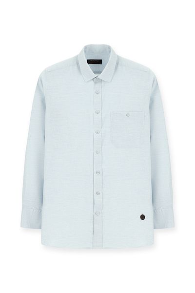 Abdullah Kiğılı Long Sleeve Regular Fit Patterned Lumberjack Cotton Shirt