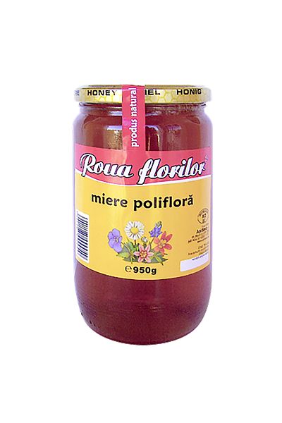 Roua Florilor Poliflora Honey 950 G, Dew Of Flowers