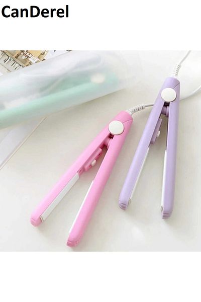 Jetcom Travel Type Mini Hair Straightener Ceramic Tip Straightener