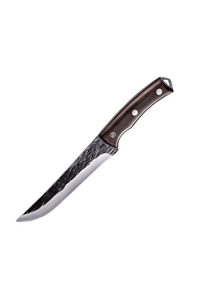 Globalport Retail Cutit profesional Bucatar, lama forjata, otel carbon, Full Tang, 300 mm, husa inclusa