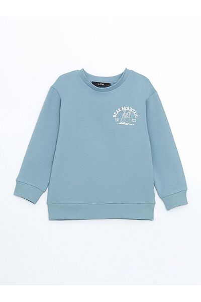 LC Waikiki Crew Neck Printed Boys' Sweatshirt