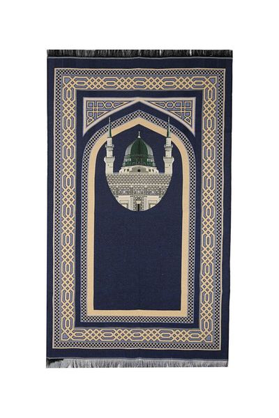 MANASEK Rise Square Bag Prayer Mat (Blue)