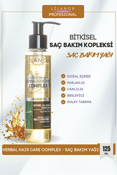 Lilamor Saç Bakım Kompleksi 125 ml Bitkisel X 2 Adet