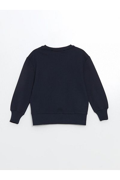 LC Waikiki Crew Neck Printed Baby Boy Sweatshirt