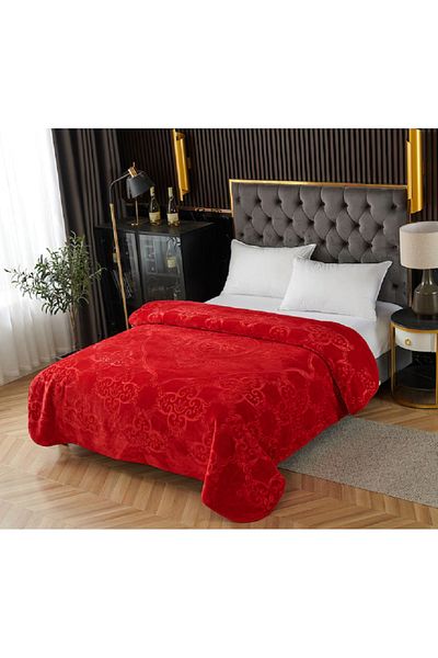 OEM Extra thick blanket 2Kg 160 x 210 COCOLINO Red