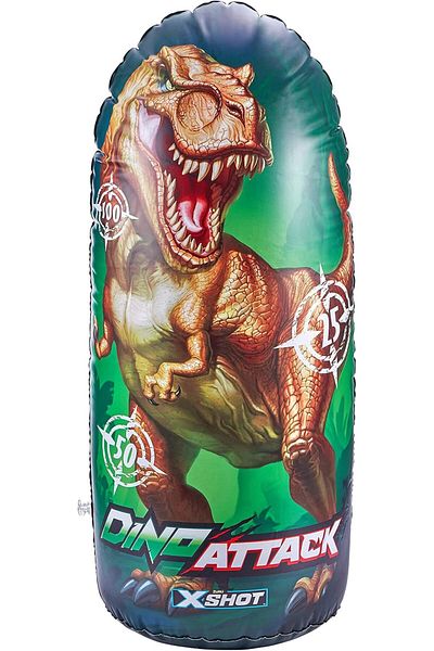 X-Shot Dino Target Practice - Inflatable target for Nerf, green for kids, X-Shot