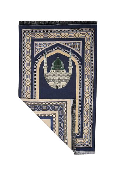 MANASEK Rise Square Bag Prayer Mat (Blue)