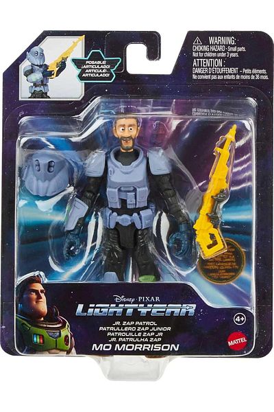 Matte Disney Pixar Figure, Buzz Lightyear, +4 years, Blue/Black, Matte
