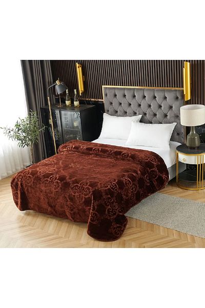 OEM Extra thick blanket 2Kg 160 x 210 COCOLINO Brown