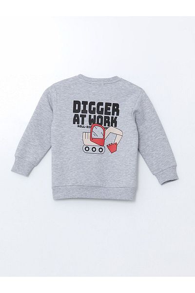 LC Waikiki Crew Neck Printed Boys' Sweatshirt