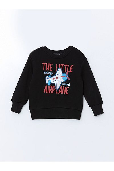LC Waikiki Crew Neck Printed Boys' Sweatshirt