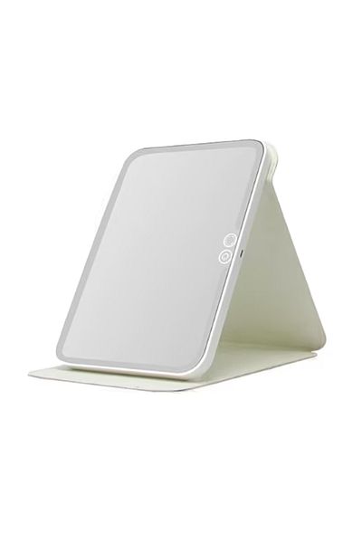 ABYZ LED Makeup Mirror, Portable and Foldable Stand, dimensions 24X18cm White ABYZ®™
