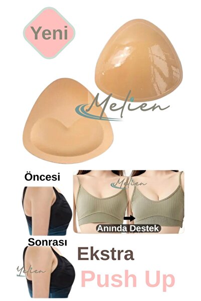 Melien Ten Yapışkanlı Ekstra Push Up Mayo Abiye Elbise Sütyen Gelinlik Kaldırıcı Pedi