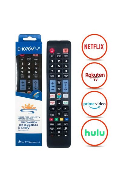 OEM KNTECH universal remote control for SAMSUNG/LG 4K TV/LED with NETFLIX without additional settings