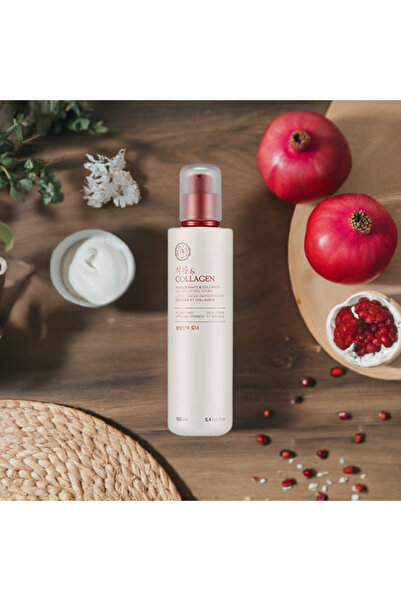 The Face Shop Skin Tightening Toner || With Pomegranate Extract and Marine Collagen || To Reduce Wrinkles 160ml