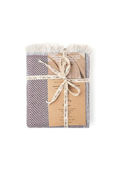 Rikka Home Dreamy Rikka Double Personality Pike 200X230 Soft, Cotton Blend, 4 Seasons, Eco-Friendly