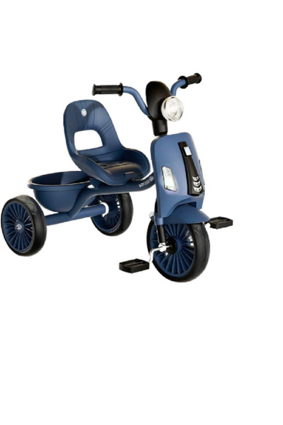 rexa دراجة ثلاثية العجلات للأطفال مع موسيقى وإضاءة ومسند ظهر مرتفع وسلال تخزي...