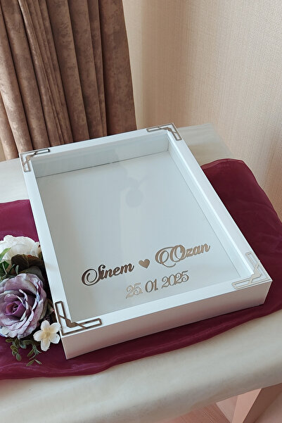 Verda Çerçeve 30x40 Cm 8 Cm Derin Gül Anı Çerçevesi! Gül Kutusu-hkm Ticaret. ...