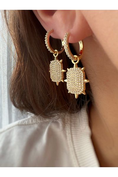 ToffyStore Vip Design Zircon Stone Earrings