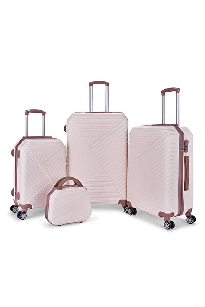 LİMRA Limra Luggage Set of 4 Wheeled Luggage Bags in Black