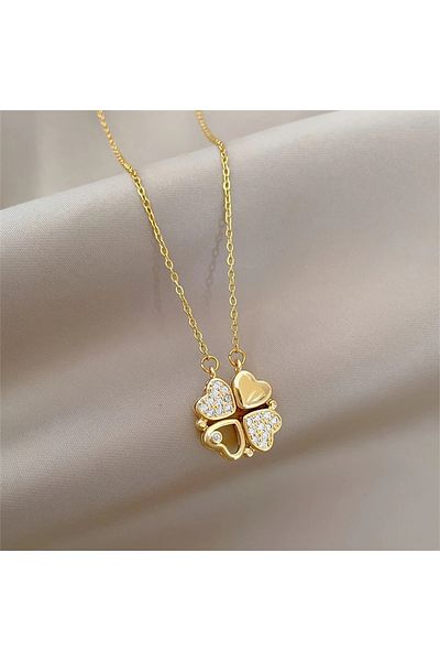 Ayzen Heart Shaped Pendant with Stone