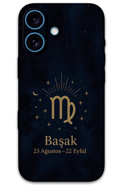 Gramaphone iPhone 16 Compatible Virgo Patterned Phone Case + Screen Protector...