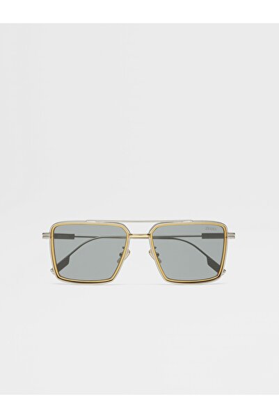 Ermenegildo Zegna (EZ0257-17A) 56 | Unisex Gri Güneş Gözlüğü