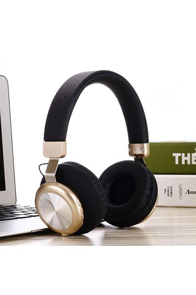 RED. Bluetooth headset