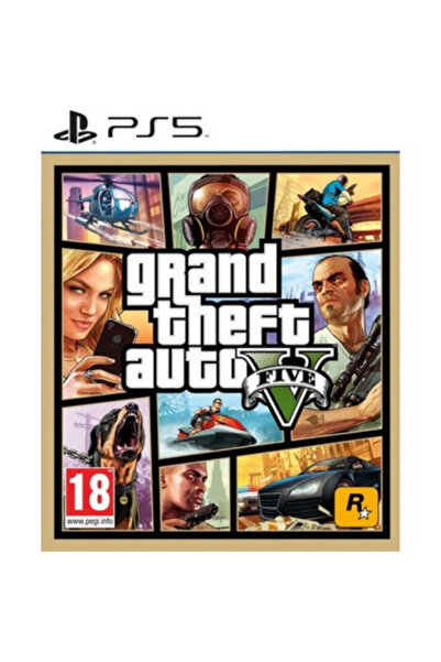 RockStar Games Grand Theft Auto V (GTA V) | PS5 | Dijital PSN Hesap - Garantili CD DEĞİLDİR