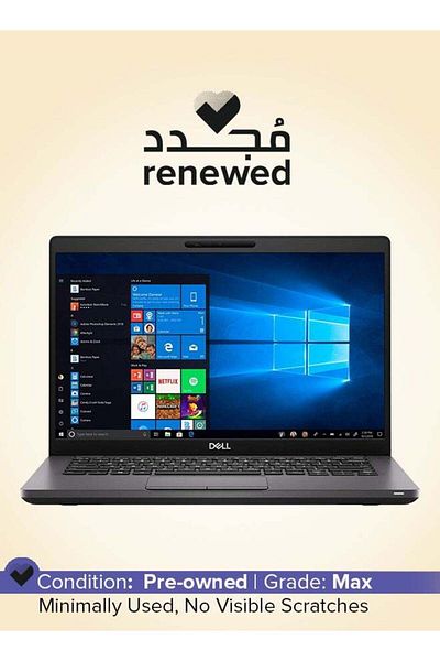 Dell Renewed - Latitude 5400 Laptop With 14-inch Full HD Display, Core i7/8th Gen/8GB RAM/256GB SSD/