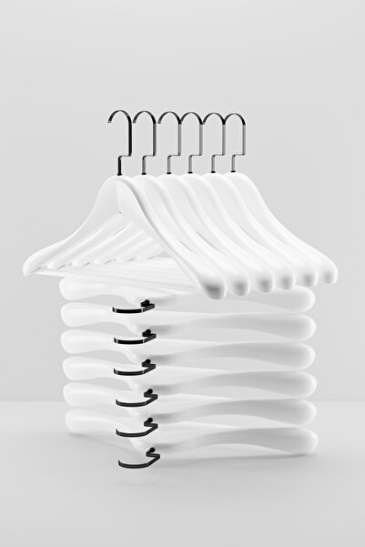 Onouqo Wooden Hanger Thick Shoulder Form Coat Hanger Suit Hanger (Ultra Luxury Quality) 2 Pieces (g) 5.5cm