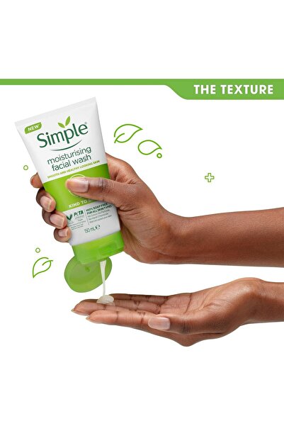 Simple Moisturising Facial Wash (150ml, Pack Of 2)