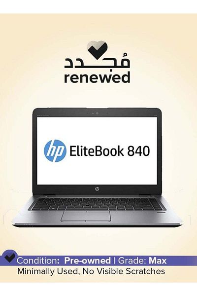 HP Renewed - Elitebook 840 G3 With 14-Inch Display,Core i5 Processor/8 GB RAM/256 SSD/Intel HD Graph