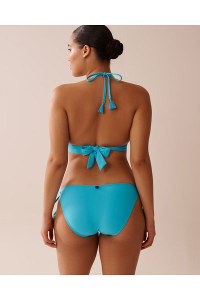 La Vie en Rose BLUE ATOLL Recycled Fibers Criss-Cross Triangle Bikini Top