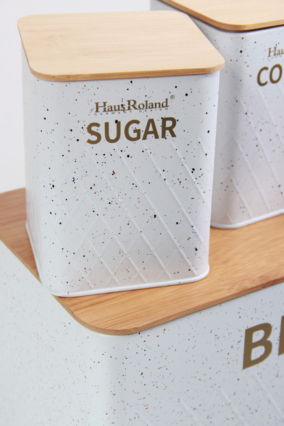 Generic Tea, coffee and sugar storage jars