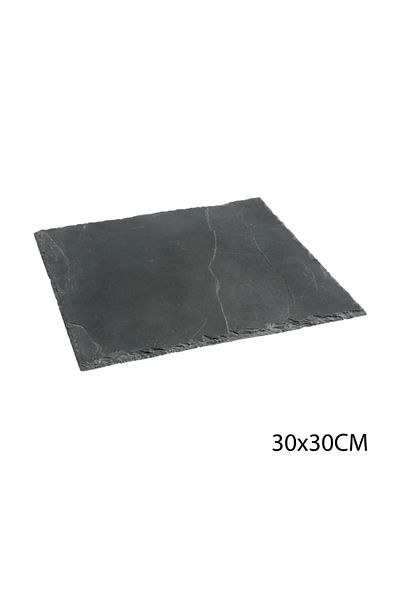 Secret de Gourmet Qadro slate platter, 30 x 30 cm