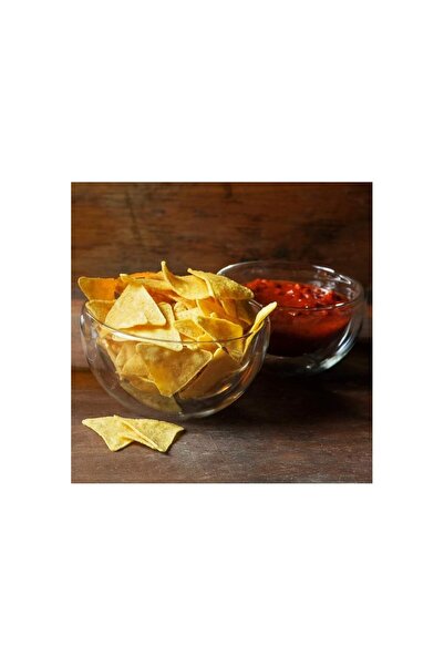 KRASINO Set of 4 Xava bowls, borosilicate glass, double walls, 500 ml