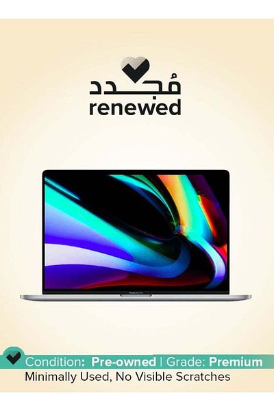 Apple Renewed - Macbook Pro A2141 (2019) Laptop With 16-Inch Display,Intel Core i9 Processor/8th Gen