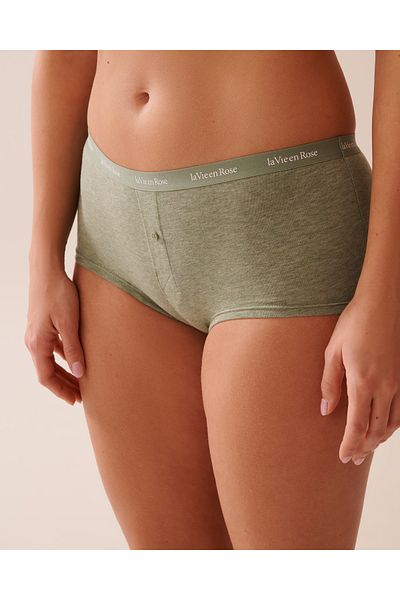 La Vie en Rose Cotton Boyleg Panty