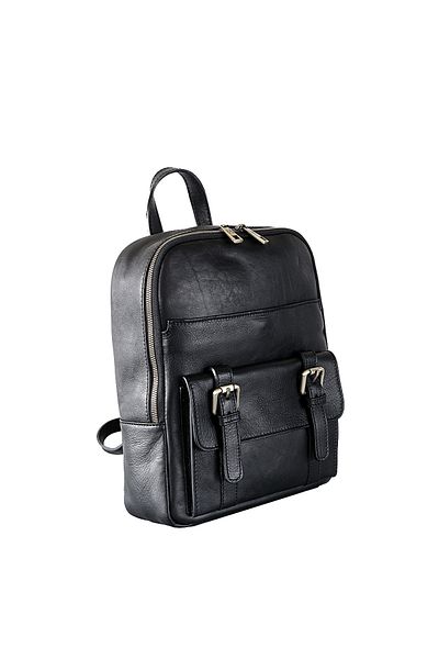 UTIL LAND FASHION Women's backpack made of natural vachetta leather, DR133